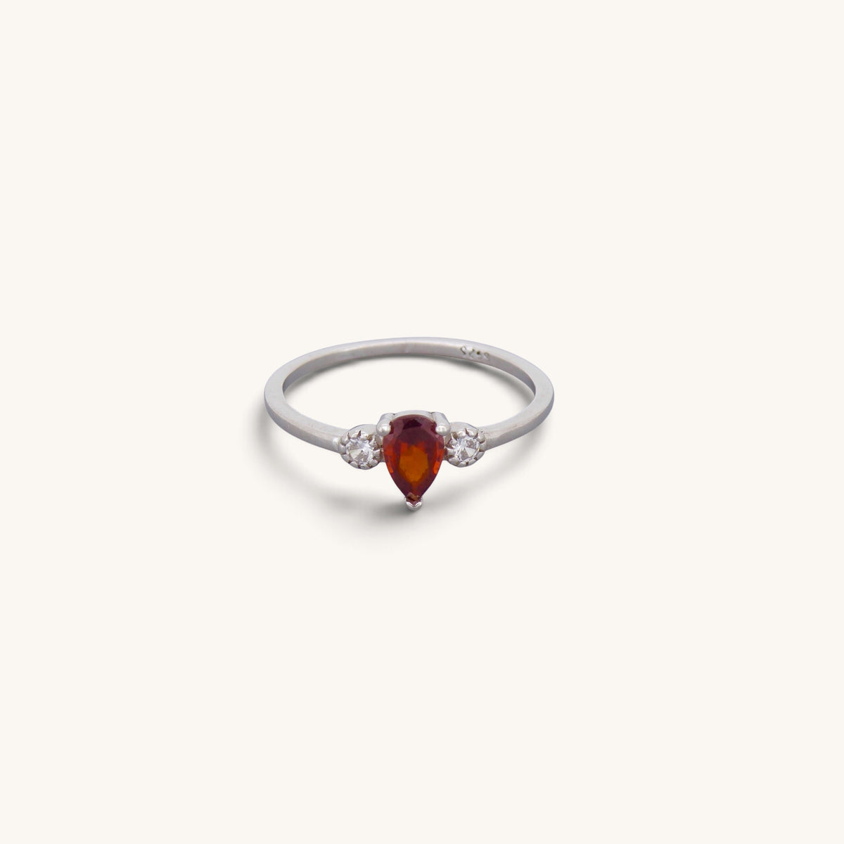 Ruby Look Drop Rings