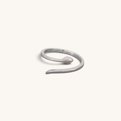 Adjustable Plain Snake Rings
