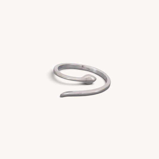 Adjustable Plain Snake Rings