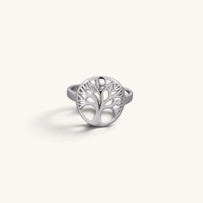 Sterling Silver Life Tree Rings