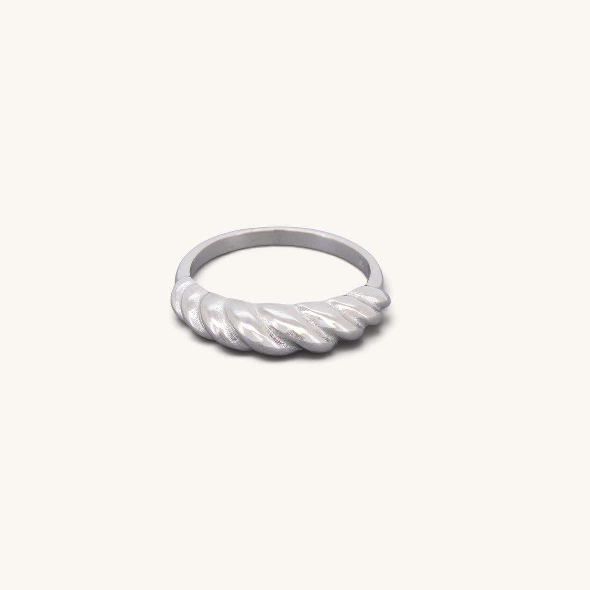 Croissant Signet Rings