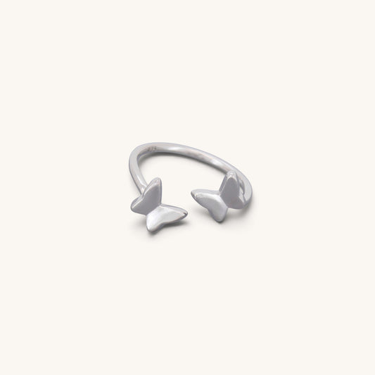Butterflies Rings Sterling Silver