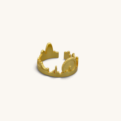 Sterling Silver London Skyline Ring
