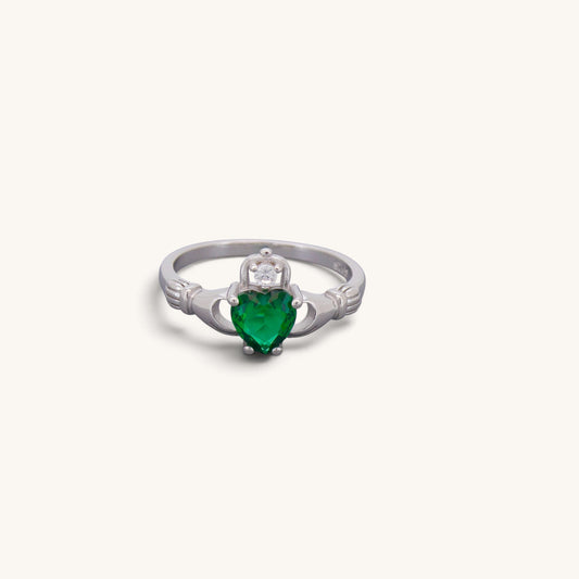 Irish Claddagh Heart Ring