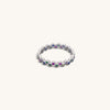 Rainbow All Round Eternity Rings
