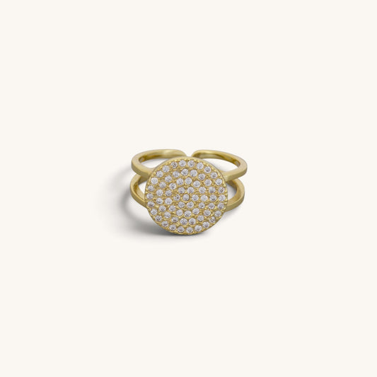 Adjustable Disc Rings CZ