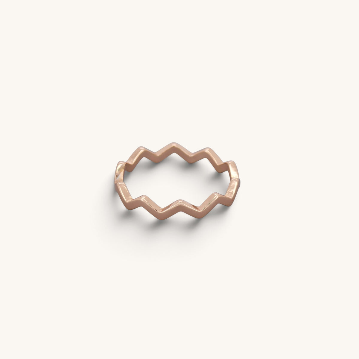 Sterling Silver Zigzag Rings