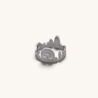 Sterling Silver London Skyline Ring