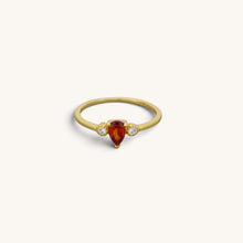 Ruby Look Drop Rings