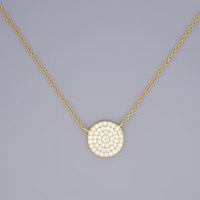 Disc Circle Necklaces
