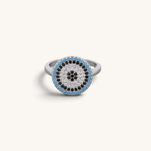 Turquoise Turkish Greek Evil Eye Rings