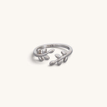 Sterling Silver Leaf Rings