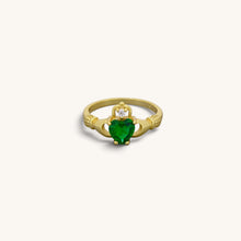 Irish Claddagh Heart Ring