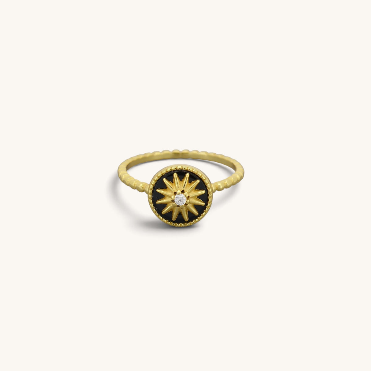 Sterling Silver Enamel Star Rings