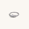 Dainty Cluster Rings