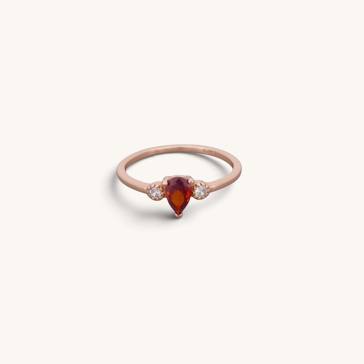 Ruby Look Drop Rings