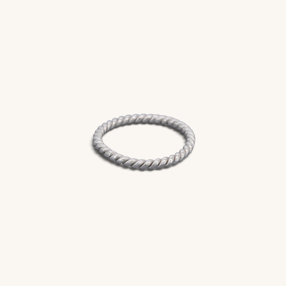 Screwed Plain Band Rings