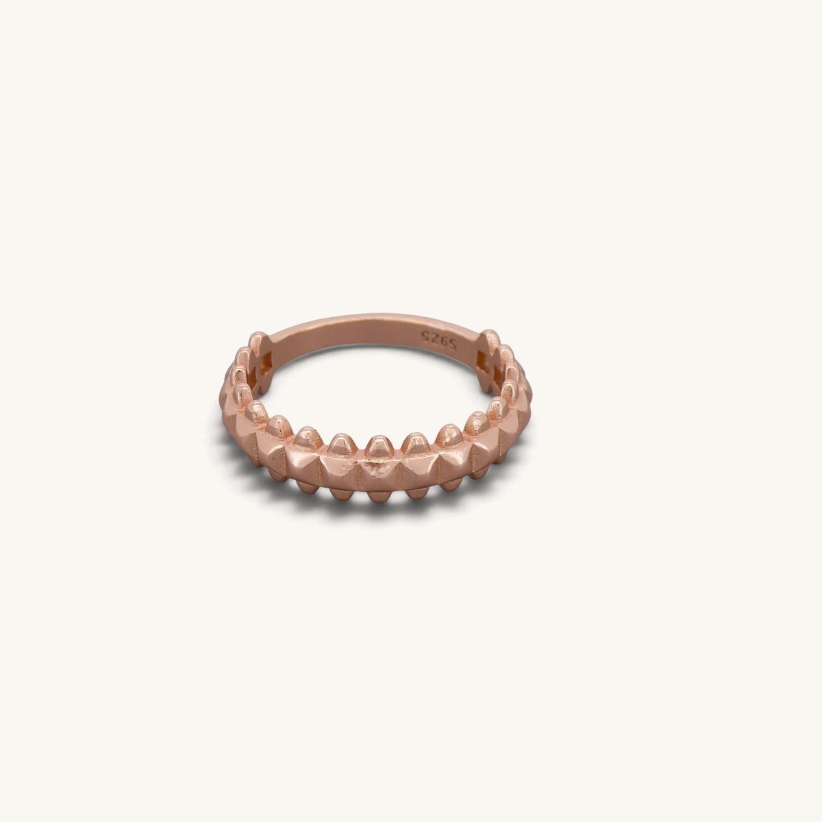 Nails Half Eternity Ring