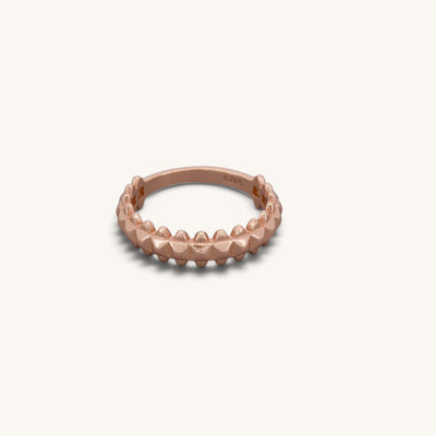 Nails Half Eternity Ring
