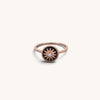 Enamel Star Signet Rings