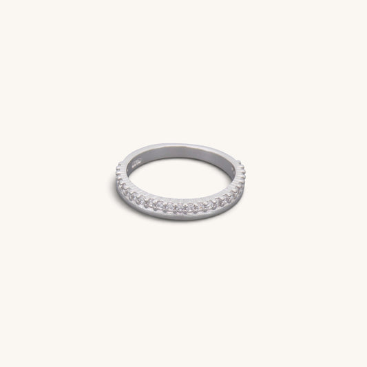 Sterling Silver Double Band Rings