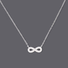 Small Infinity Cz Necklaces
