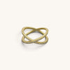 X Cross CZ Rings