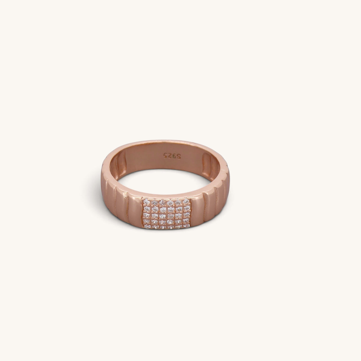 Sterling Silver Thick Band Ring