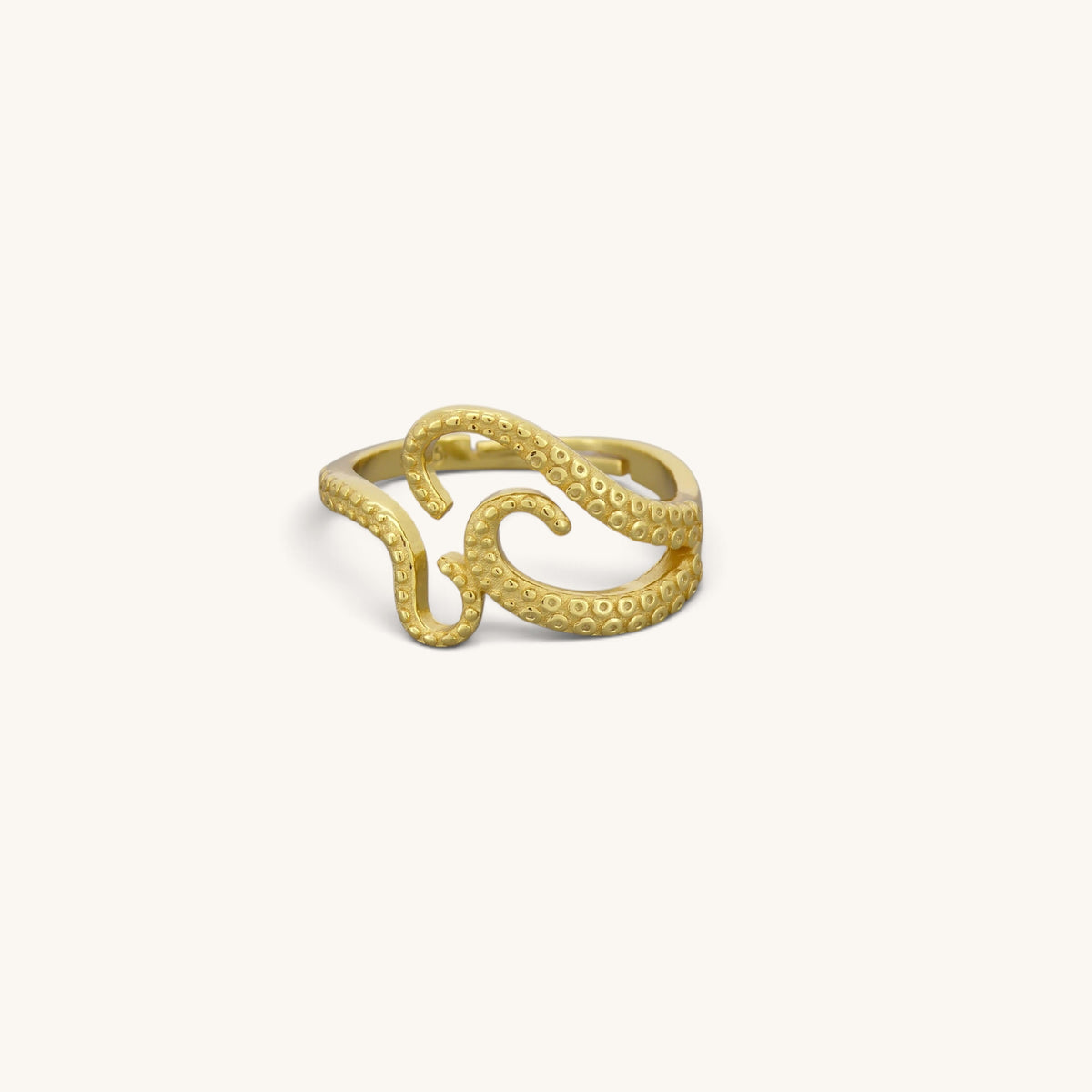 Sterling Silver Octopus Ring