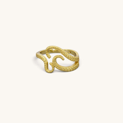 Sterling Silver Octopus Ring