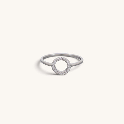 Eternity Round Circle Rings