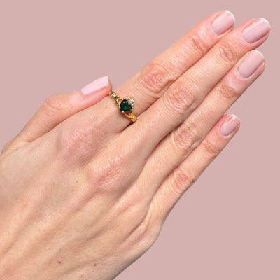 Irish Claddagh Heart Ring