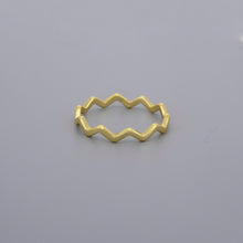 Zigzag Stacking Rings