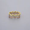 Zigzag Stacking Rings