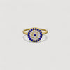 Large Evil Eye Cz Rings