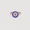Large Evil Eye Cz Rings
