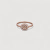 Disc Cz Band Ring