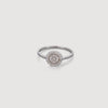 Disc Cz Band Ring
