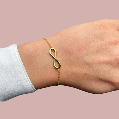 Plain Infinity Bracelet