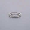 Greek Key Eternity Rings