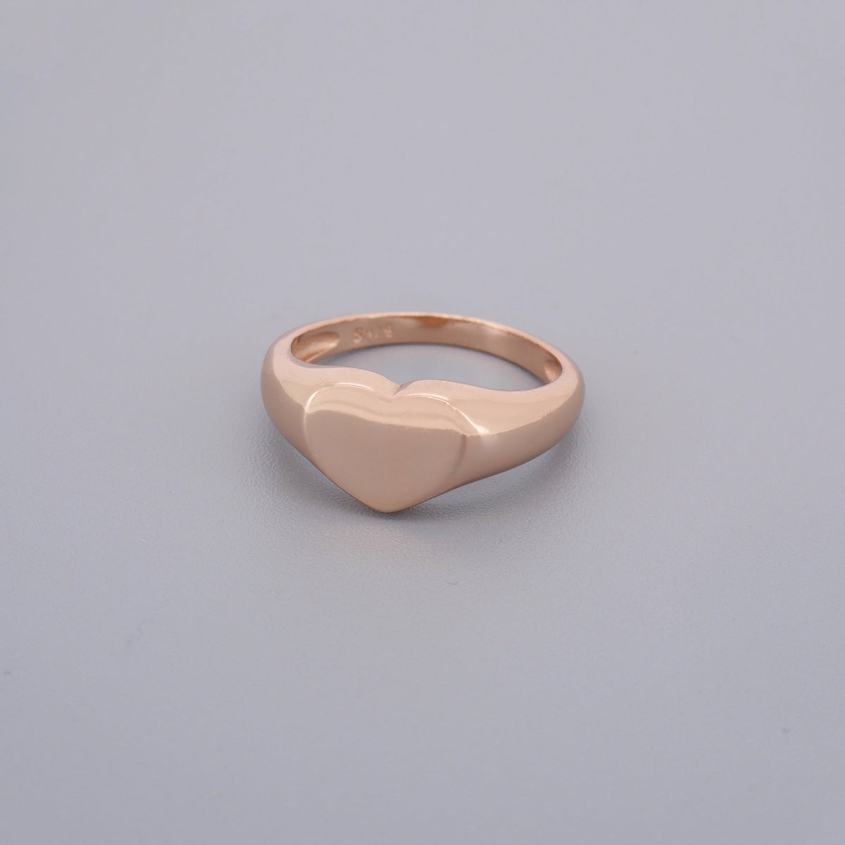 Heart Signet Rings