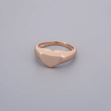 Heart Signet Rings