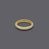 Thick Eternity Cz Rings