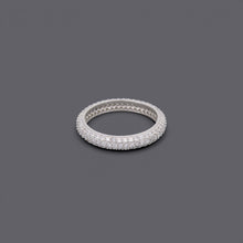 Thick Eternity CZ Ring