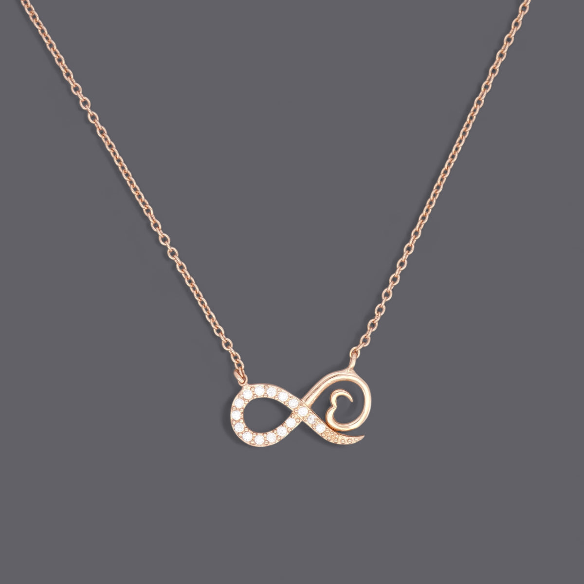 Heart & Infinity Necklaces
