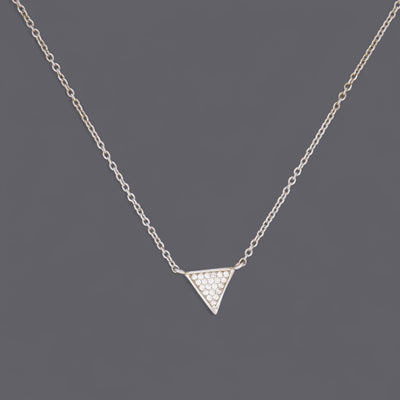 Triangle Necklaces Cz