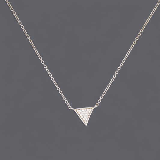 Triangle Necklaces Cz