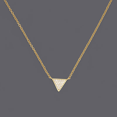 Triangle Necklaces Cz