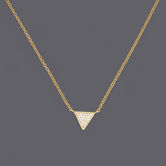 Triangle Necklaces Cz