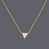 Triangle Necklaces Cz